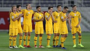Selección de Australia durante una competencia