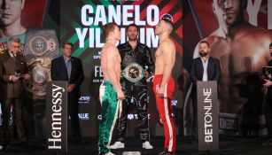 Pesaje Canelo Álvarez y Avni Yildirim