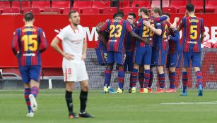 Barcelona: Rompió racha de partidos sin derrota del Sevilla
