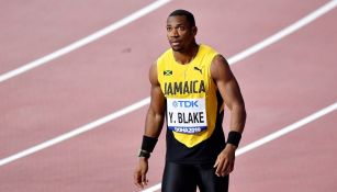 Yohan Blake en el Campeonato Mundial de Atletismo en Doha 2019