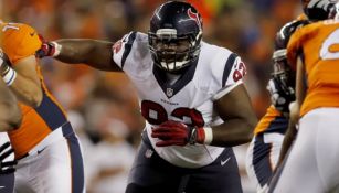 Louis Nix en un partido de los Texans