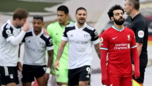 Mohamed Salah tras caer ante el Fulham