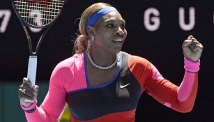 Serena Williams en un juego de tenis