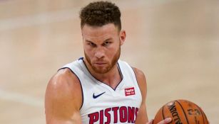 Blake Griffin como jugador de Detroit Pistons