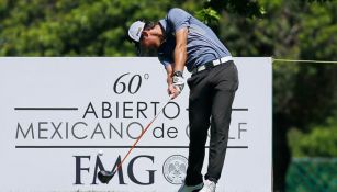 Mito Pereira, en acción en el Abierto Mexicano de Golf