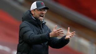 Jürgen Klopp durante un duelo del Liverpool 