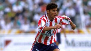 Ramón Ramírez en un partido con Chivas