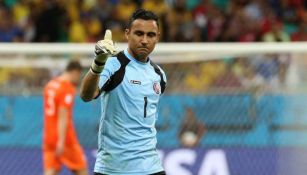 Keylor Navas en Brasil 2014 con Costa Rica