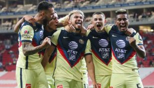 América en festejo de gol