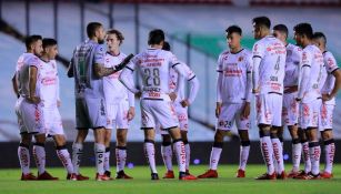 Xolos durante partido 