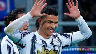 Cristiano Ronaldo en un partido con la Juventus 