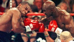 Tyson vs Holyfield en una pelea