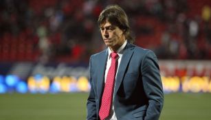 Almeyda durante su paso por Chivas