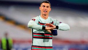 Cristiano Ronaldo en lamento con la Portugal