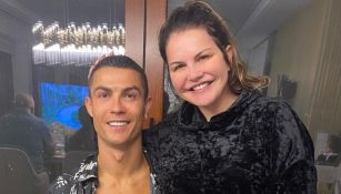 Cristiano Ronaldo junto a su hermana Katia Aveiro