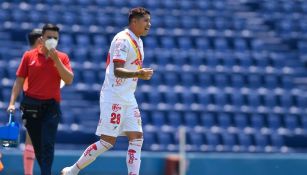 Jiménez en el partido contra Atlante