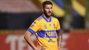 Gignac durante un partido con Tigres