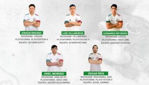 Convocados por la Selección Mexicana de FIFA 21