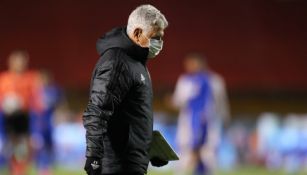 Ricardo Ferretti durante un partido con Tigres