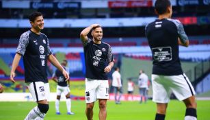 América en entrenamiento