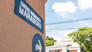 Calle Diego Maradona en Lanús 