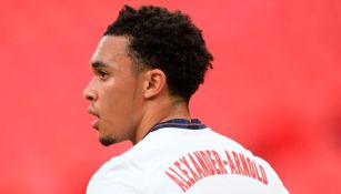 Trent Alexander-Arnold en juego con el Liverpool