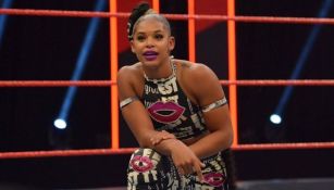 Bianca Belair en un evento de la WWE