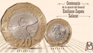 Banco de México: Lanzó nueva moneda de 20 pesos