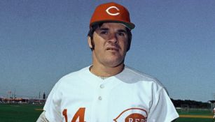 Pete Rose, exjugador de los Reds de Cincinnati