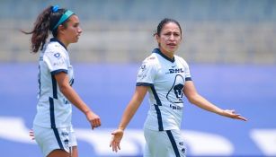 Dirce Delgado reclama la anulación de su gol 