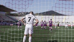 Cristiano Ronaldo en empate vs la Fiorentina