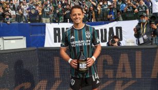 Javier Hernández tras la victoria ante New York