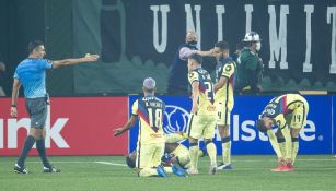 América: Jugadores se manifestaron en redes sociales por el arbitraje ante Portland