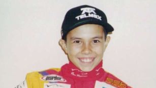 Checo Pérez de niño