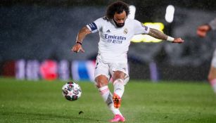 Marcelo en acción con el Real Madrid