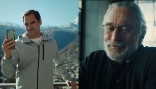 Roger Federer y Robert De Niro 