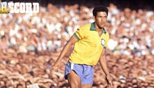 Garrincha, un histórico jugador brasileño