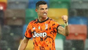 Cristiano Ronaldo en festejo con la Juventus