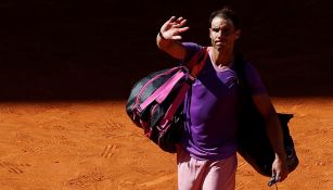 Rafael Nadal abandona la cancha tras un partido 