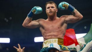 Saúl Álvarez tras vencer a Billy Joe Saunders