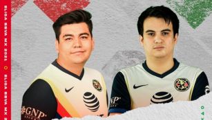 Kalel y Six, los jugadores del América en la eLiga