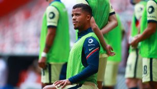 Giovani dos Santos durante un partido del América