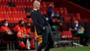 Zinedine Zidane como técnico del Real Madrid