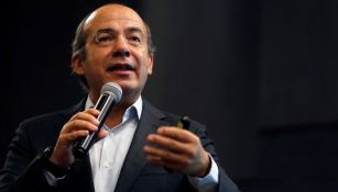 Felipe Calderón en evento público