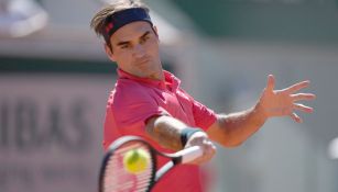 Roger Federer en partido