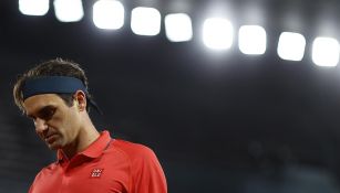 Roger Federer en acción en Roland Garros