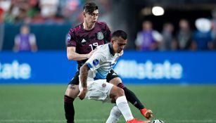 Gerardo Arteaga durante un partido con el Tri