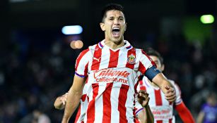 Jesús Molina durante un partido con Chivas