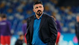 Gennaro Gattuso durante un duelo de la Serie A