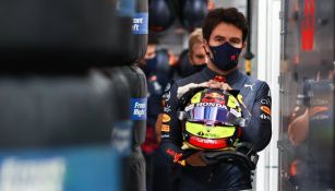 Sergio 'Checo' Pérez en la sesión de calificación del GP de Francia